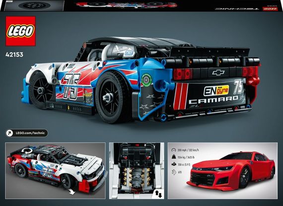 Lego konstruktor Technic 42153 NASCAR® Next Gen Chevrolet Camaro ZL1