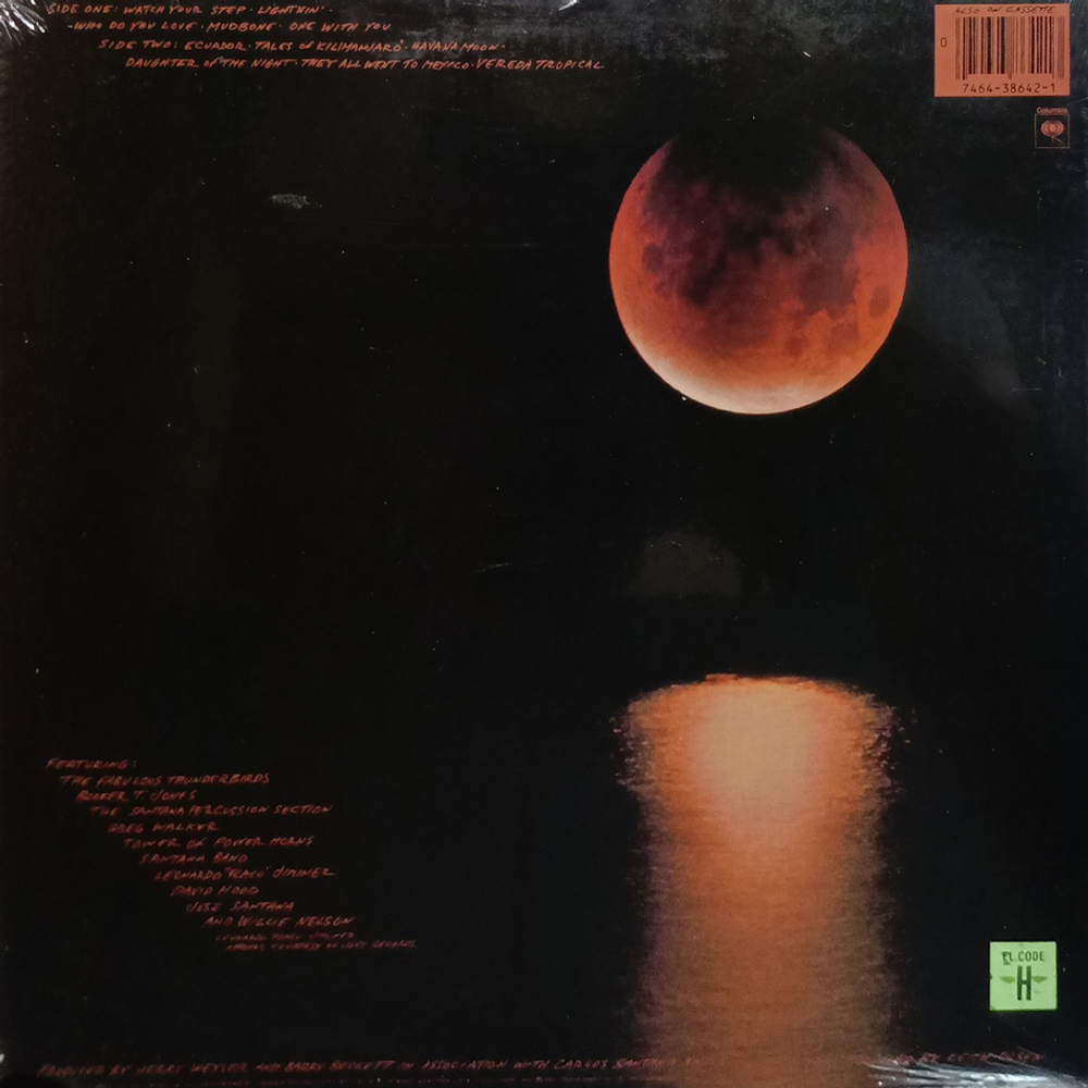 Carlos Santana / Havana Moon (LP)