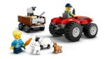 Конструктор LEGO City 60461 Красный сельскохозяйственный трактор с прицепом и овцами