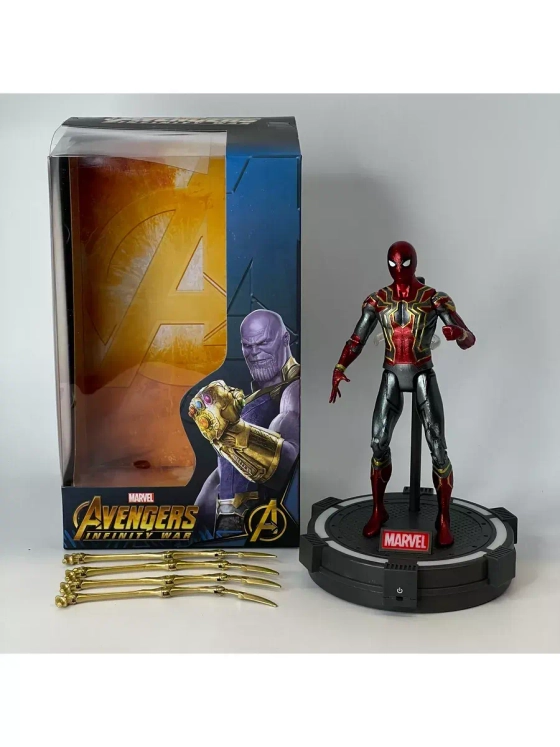 Фигурка Человек Паук Spider Man Марвел ZD Toys 1606-12 свет