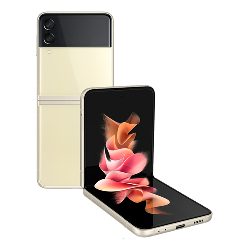 Смартфон Samsung Galaxy Z Flip3 8/128GB, Cream (Бежевый)