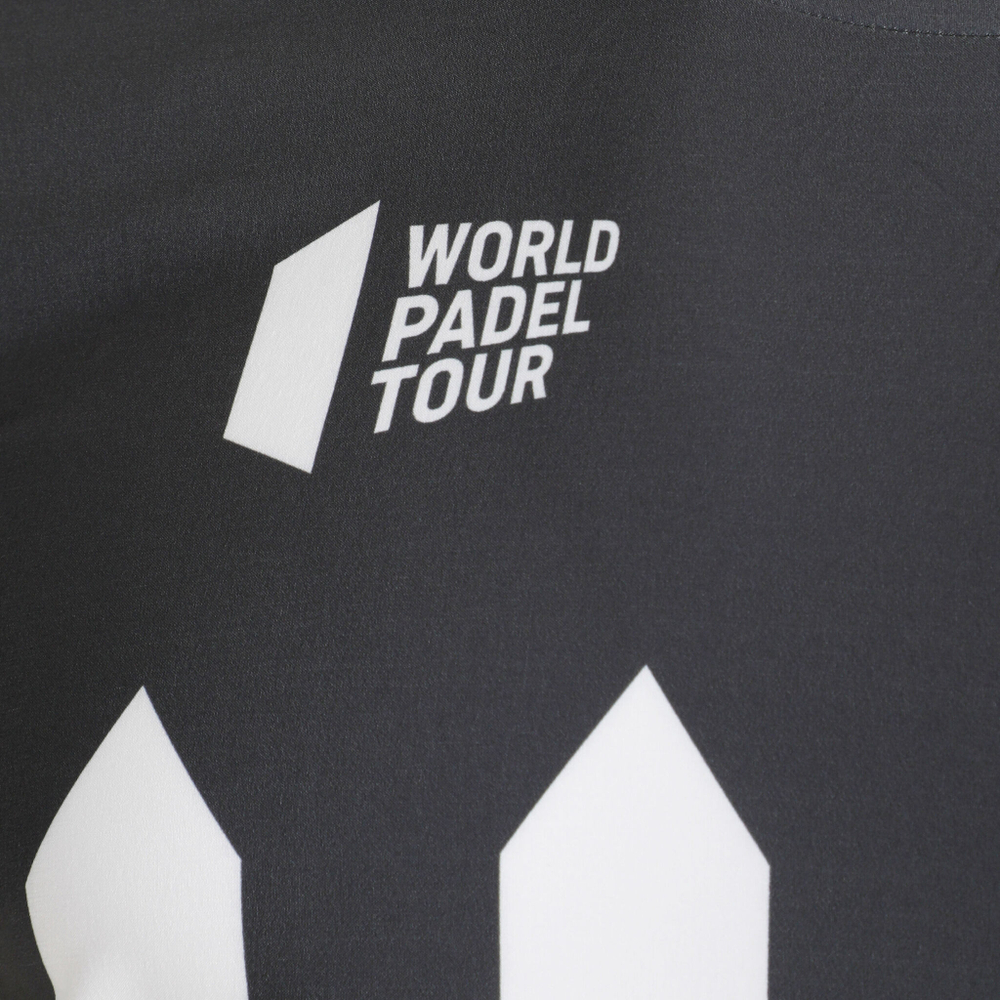 Мужское теннисное поло Bullpadel Oden Paquito Navarro T-Shirt Men - Black
