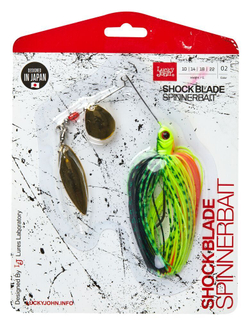 Спиннербейт Lucky John  SHOCK BLADE 14.0г 002 в блистере