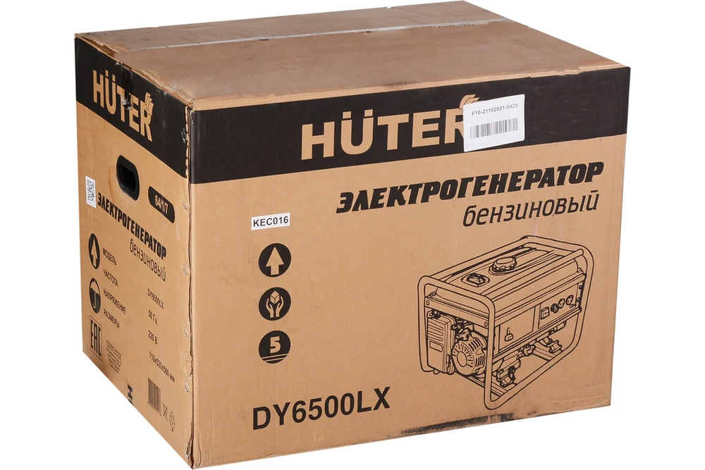 Бензиновый генератор Huter DY6500LX