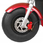 Электроскутер CityCoCo Trike GT X7 PRO Красный С БАГАЖНИКОМ