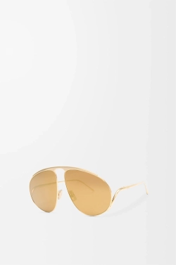 Loewe Солнцезащитные очки Hillock, золотой