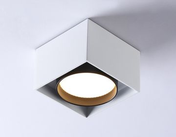 Накладной точечный светильник 1*GX53 TN70865 WH/BK белый/чёрный GX Standard tech Ambrella