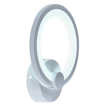 Светодиодный накладной светильник 20W 3000К-6000К 8077/1W WHT NS белый Profit Light