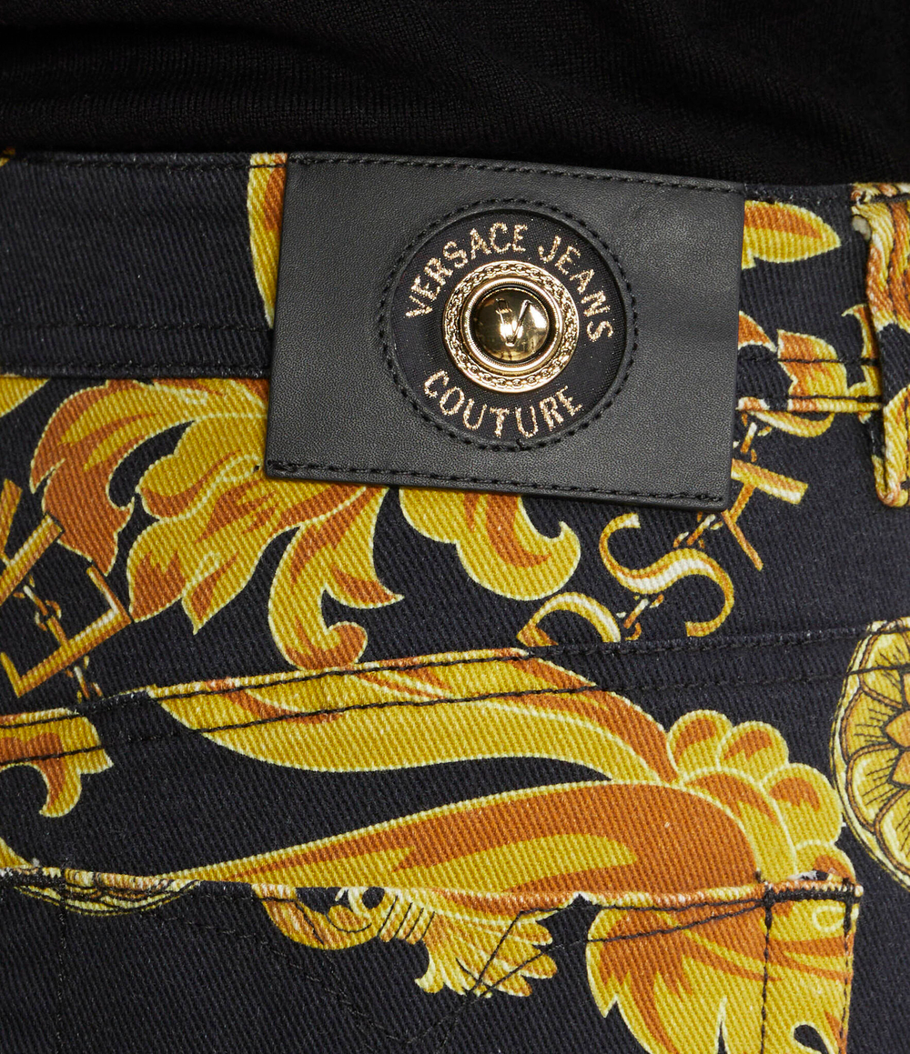Джинсовая юбка Versace Jeans Couture - черный(75HAE82MES076SS0)