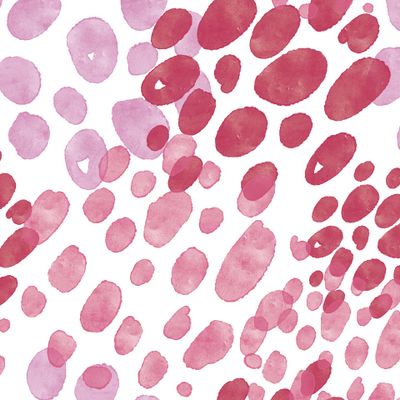 Абстрактный акварельный принт в горошек polka dot