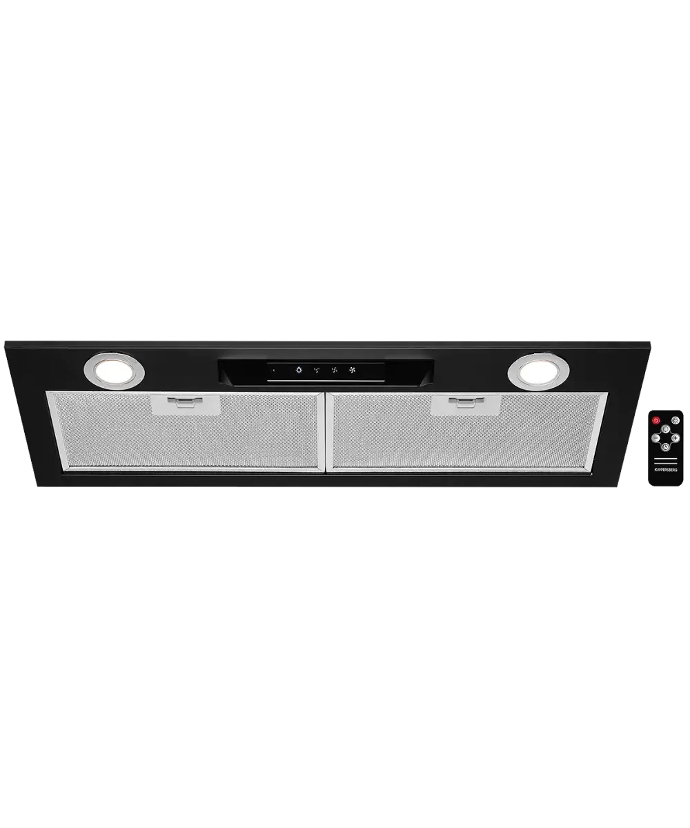 Встраиваемая вытяжка Kuppersberg INLINEA 72 Black фото 3