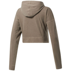 Женская Кофта теннисная Reebok Les Mills Natural Dye Lightweight Hoodie W - серый
