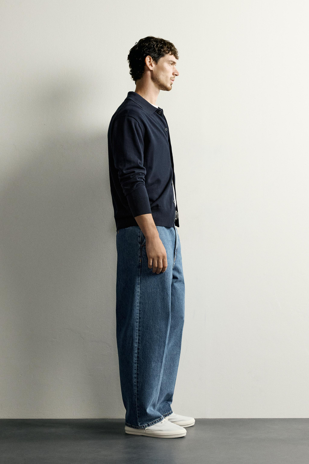 КАРДИГАН ИЗ ХЛОПКА КЛАССИЧЕСКОГО КРОЯ — ZARA · 6674/302
