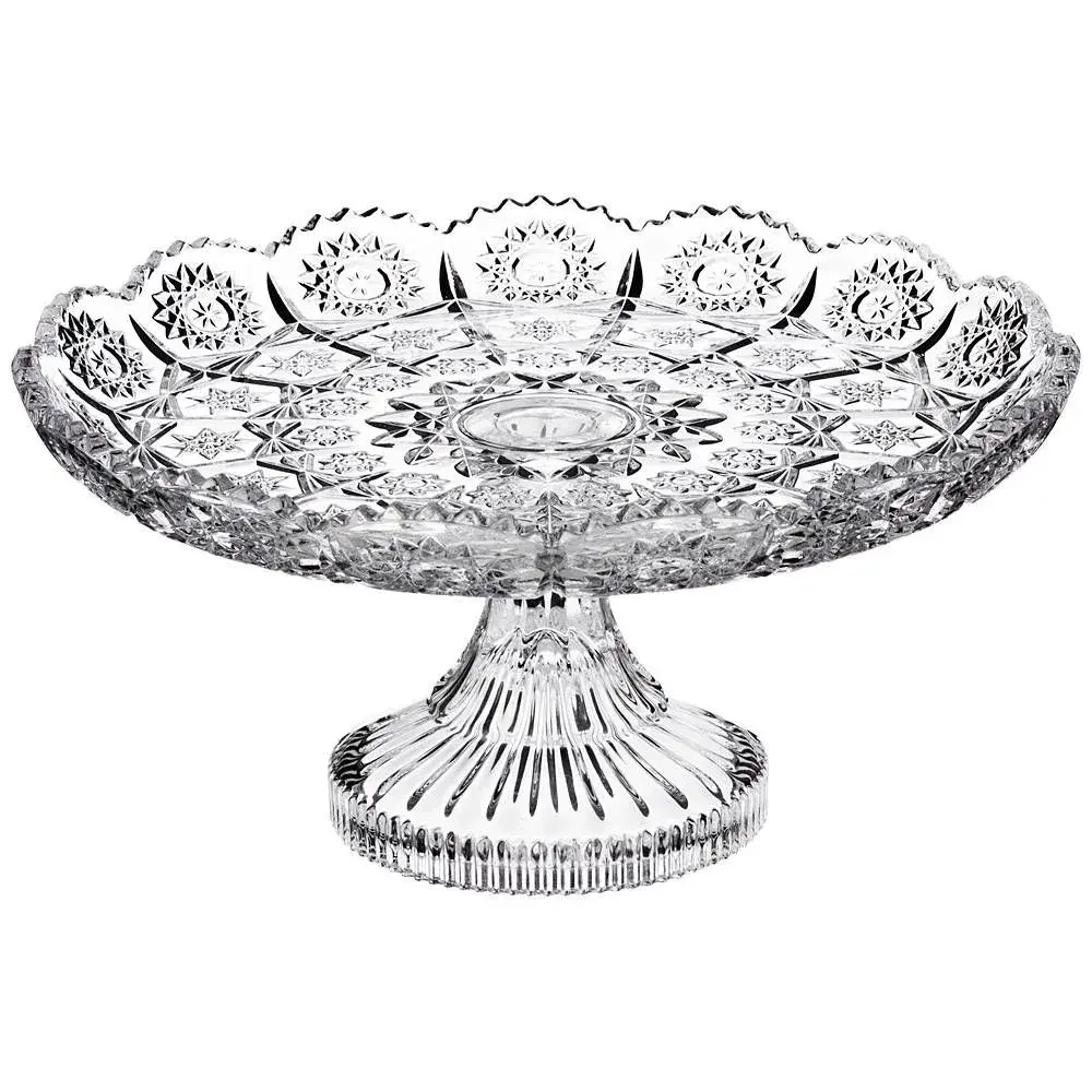 Конфетница на ножке muza crystal 18*18*9,5 см.