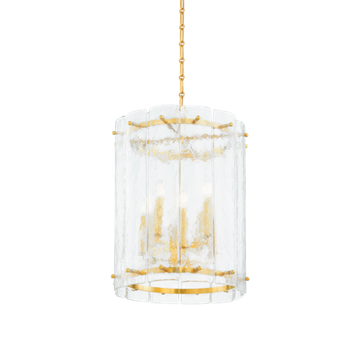 Corbett Rio Lantern, 51 cm, Vintage Polished Brass