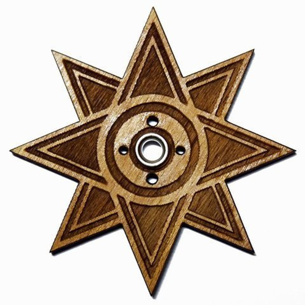 Талисман Святилище для фимиама № 18 Звезда любви Иштар, дерево бук
