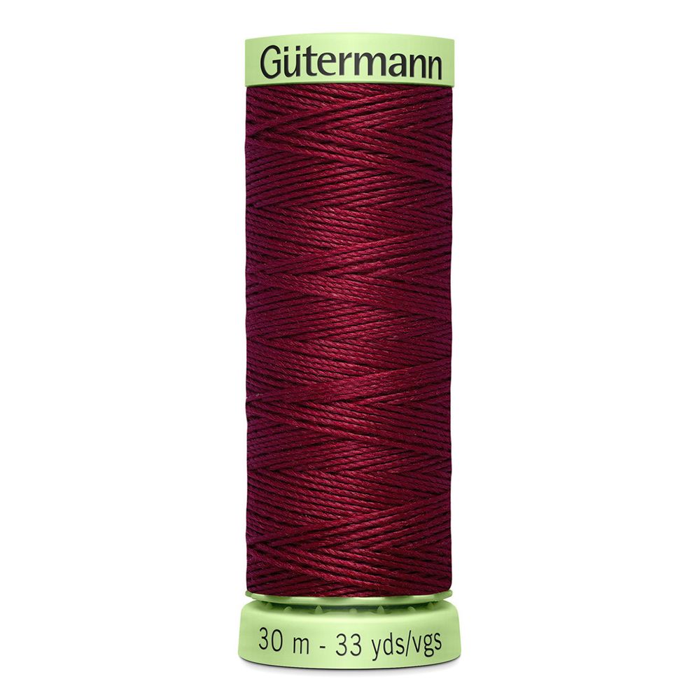 Нитки отделочные Gutermann Top Stitch 30 (30 метров), 5 кат. | 368 бордо