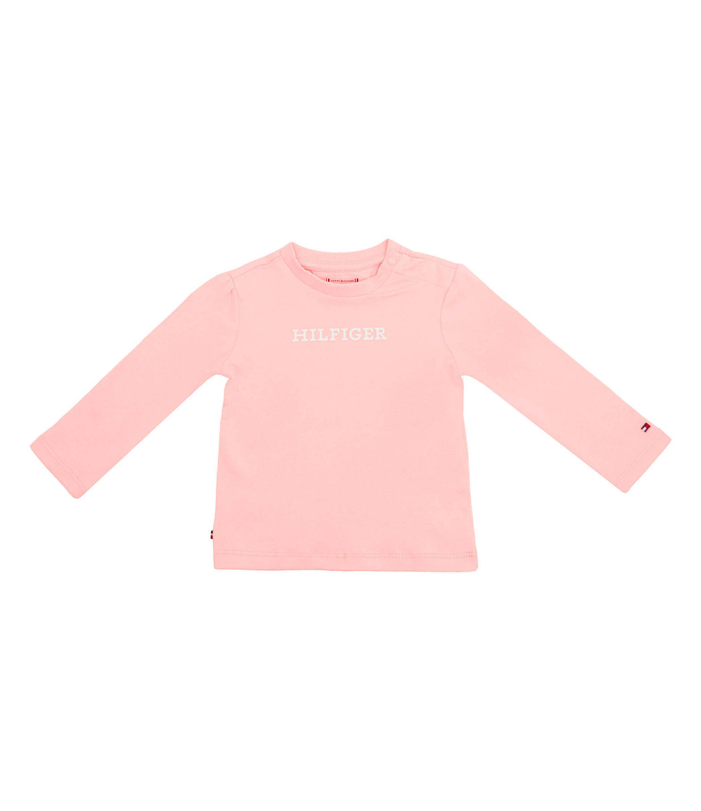 Лонгслив Tommy Hilfiger - розовый(KN0KN01668)