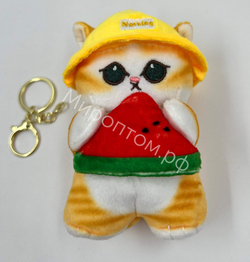 брелок игрушка кот в костюме оптом