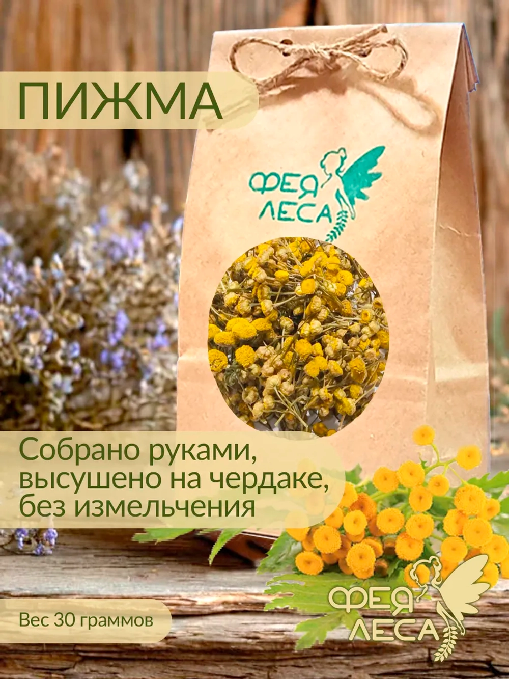 Пижма соцветия: для свечей, магии и здоровья