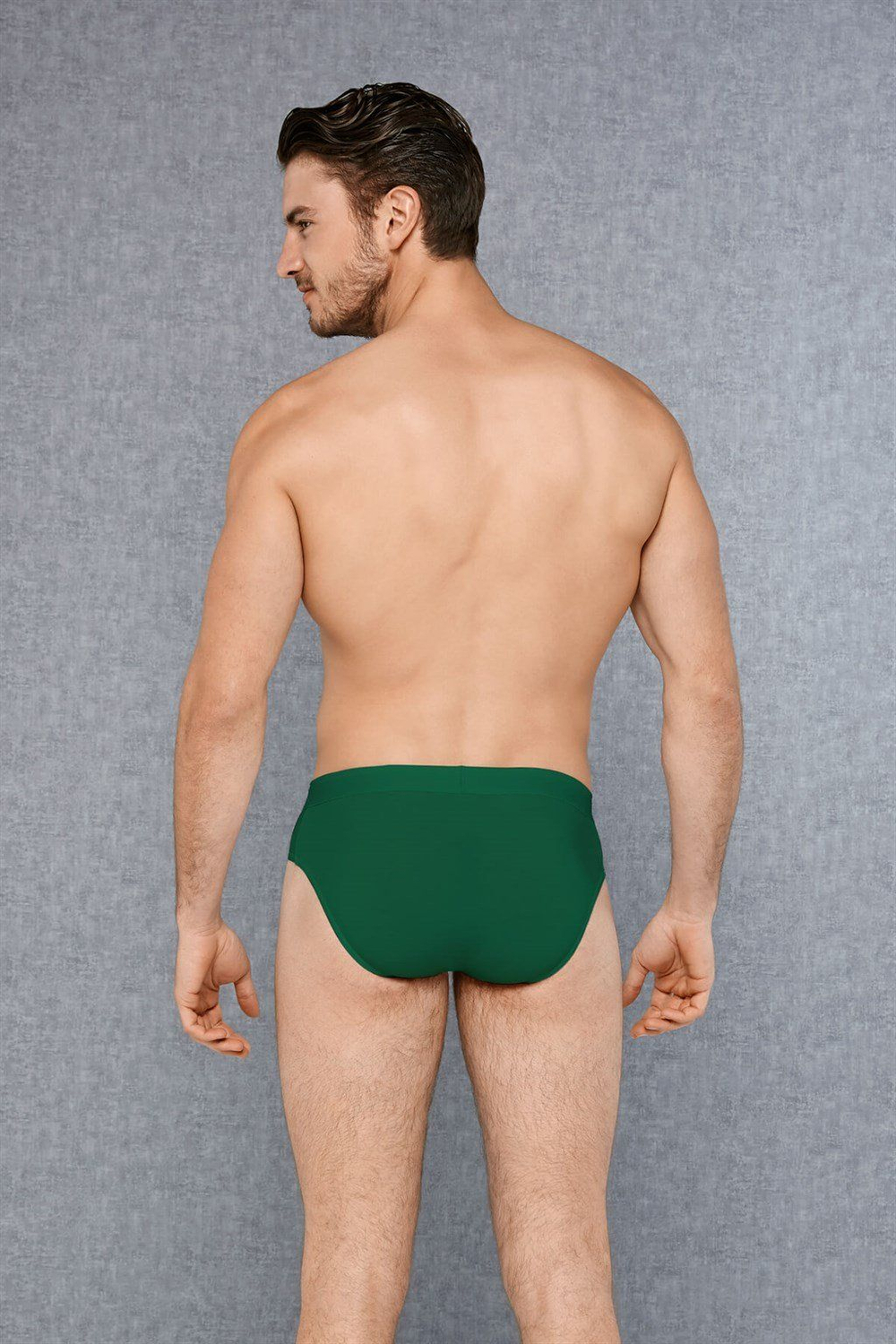 Набор из 3 трусов-брифов Doreanse Basic Cotton: зеленые, бордовые, синие (Размер: L) (Цвет: разноцветный)