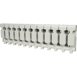 ROMMER Plus 200 12 секций радиатор алюминиевый (RAL9016)
