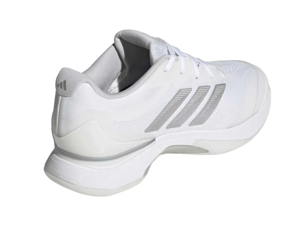 Женские Кроссовки теннисные Adidas Avacourt 3 - cloud white/silver metallic/dash grey