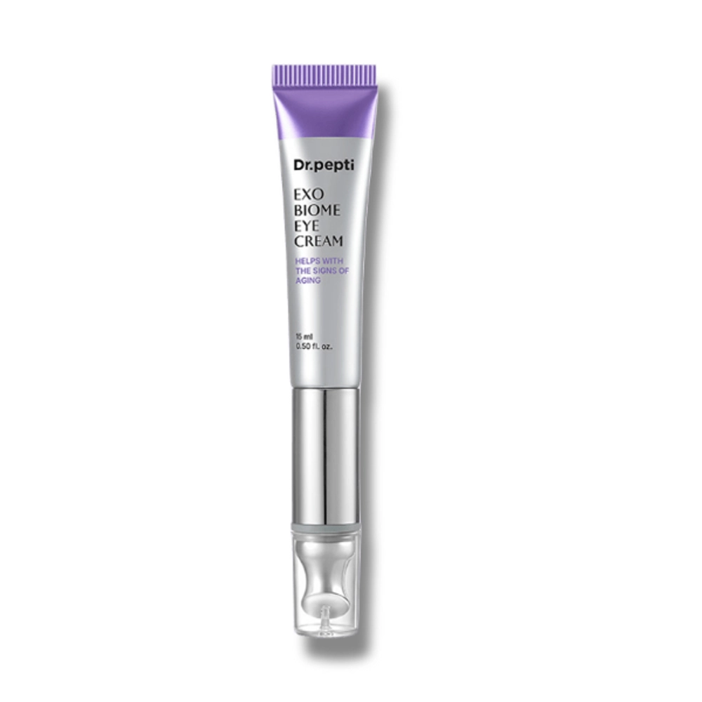 Dr. Pepti Крем для кожи вокруг глаз с вибрационным массажером Exo BIOME Eye Cream