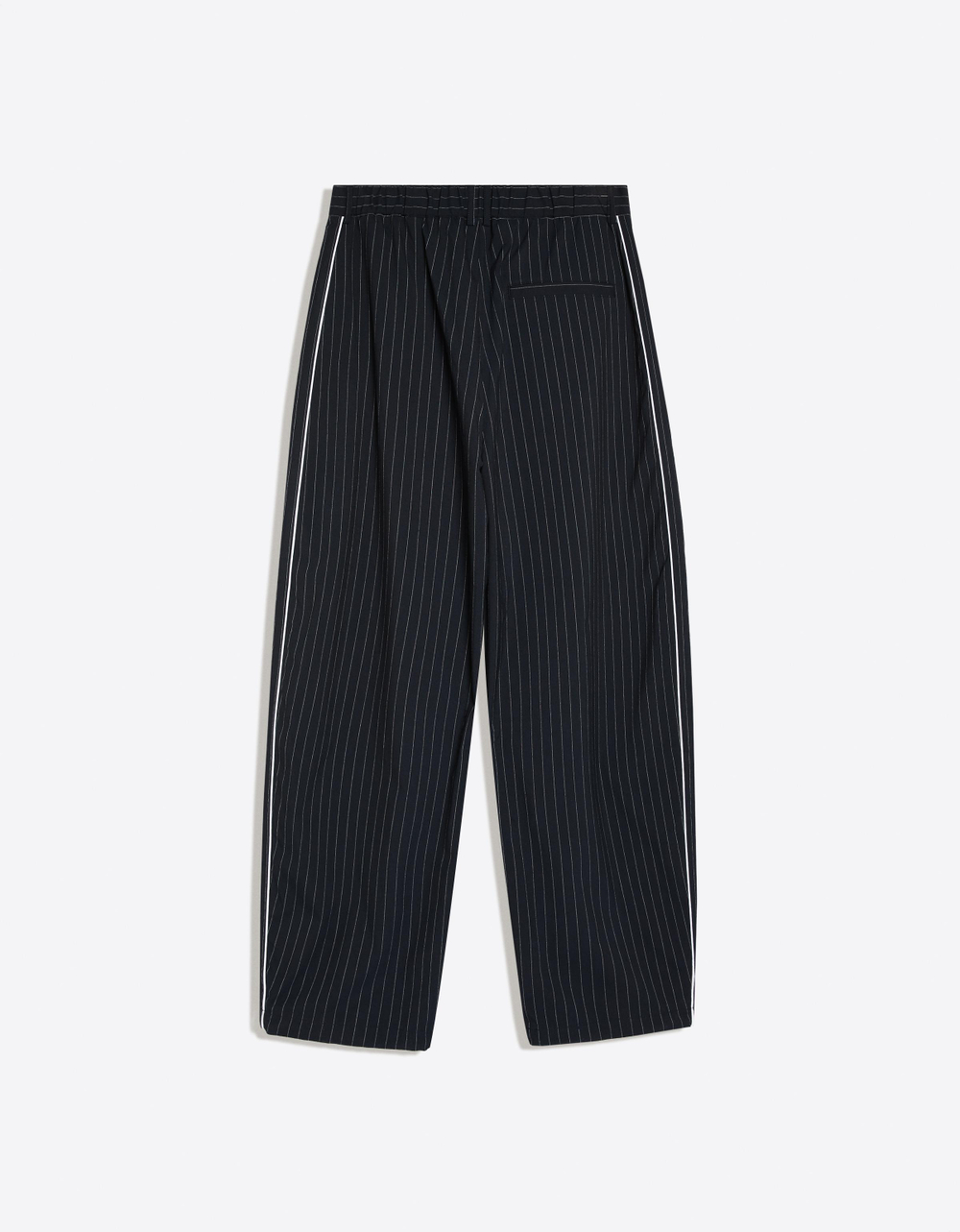 Мужские брюки super baggy fit в тонкую полоску - BERSHKA