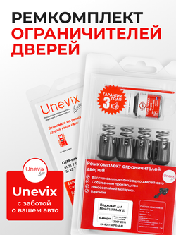 Ремкомплект ограничителей дверей Mini CLUBMAN (I) [Кузов: R55] (4 двери, тип 14) 2007-2014