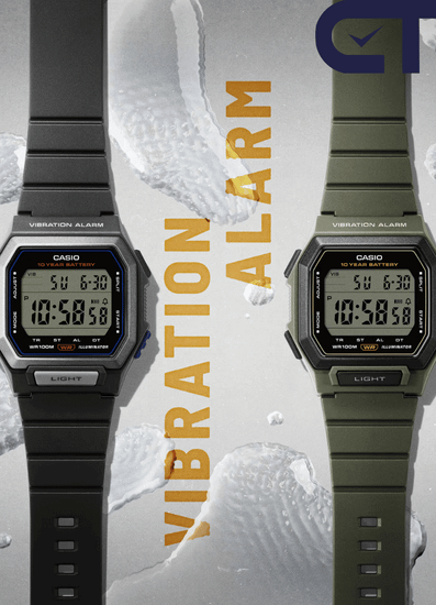 Casio W-738H-1A — унисекс наручные часы