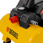 Компрессор  DLS750/6 безмасляный малошумный 750 Вт, 140 л/мин,ресивер 6 л Denzel