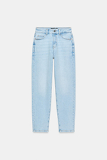 ДЖИНСЫ Z1975 MOM FIT С ВЫСОКОЙ ПОСАДКОЙ — ZARA