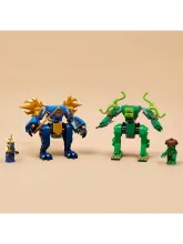 Конструктор NINJAGO 71853 Битва роботов-драконов Джея