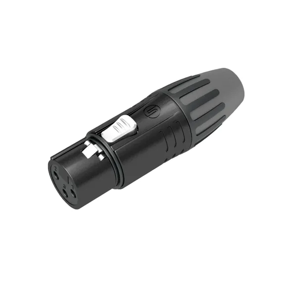Seetronic SCMF3-BG Кабельный разъём XLR "мама", 3-контактный