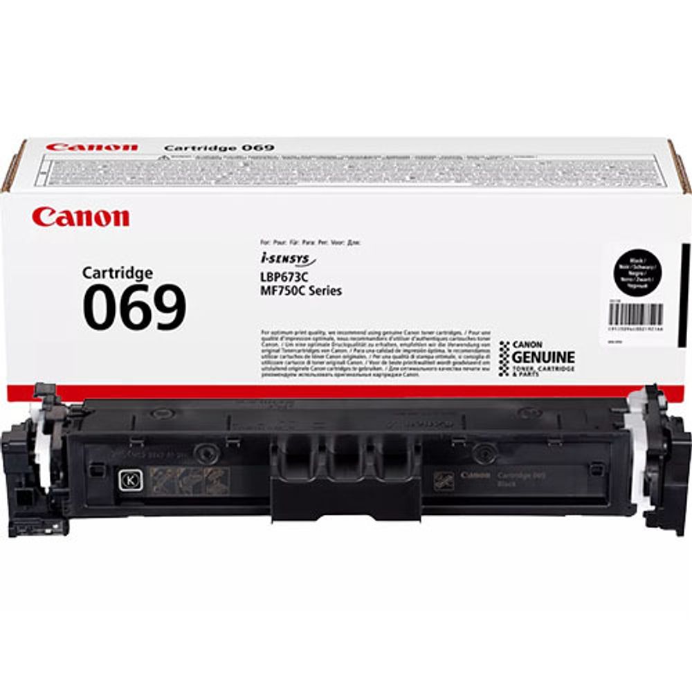 Тонер-картридж Canon 069BK черный 5094c002 Тонер-картридж Canon 069BK черный 5094c002