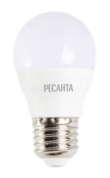 Лампа светодиодная Ресанта LL-R-G45-7W-230-4K-E27 — фото 1