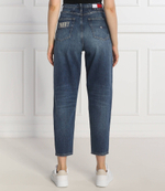 джинсы mom jean Tommy Jeans - темно-синий(DW0DW13902)