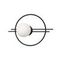 Бра Loft IT Circle 10143 Black