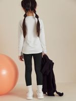 Легинсы спортивные для девочки Next 795-165, Черный