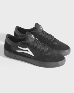 Кеды Cambridge - Black/Black/White Logo (suede)