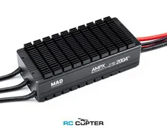 ESC регулятор мотора MAD AMPX 200A (12-24S) HV v2.0 (CAN)
