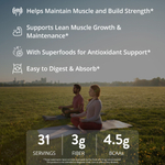 MRM Nutrition, Veggie Elite®, протеин для повышения производительности, шоколадное мокко, 1110 г (2,45 фунта)