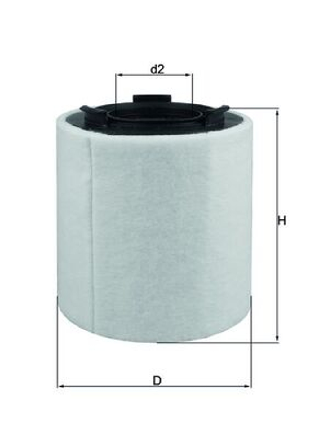 MAHLE - LX2831-MAH - Filter za vazduh