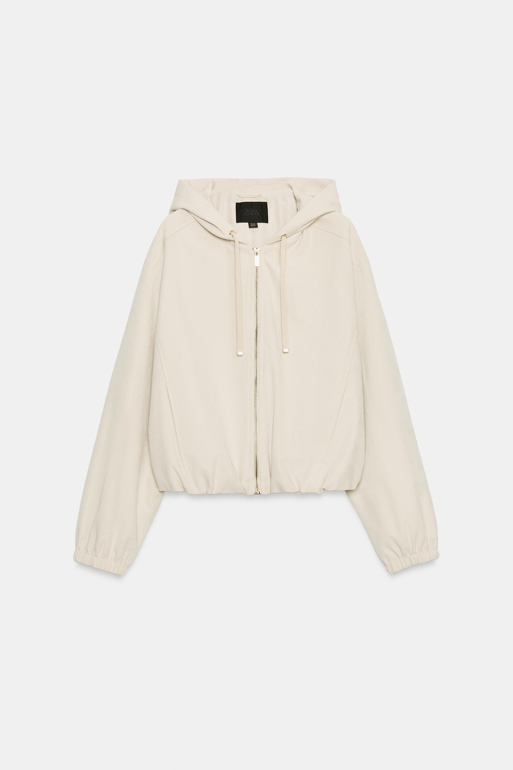 БОМБЕР С КАПЮШОНОМ — ZARA