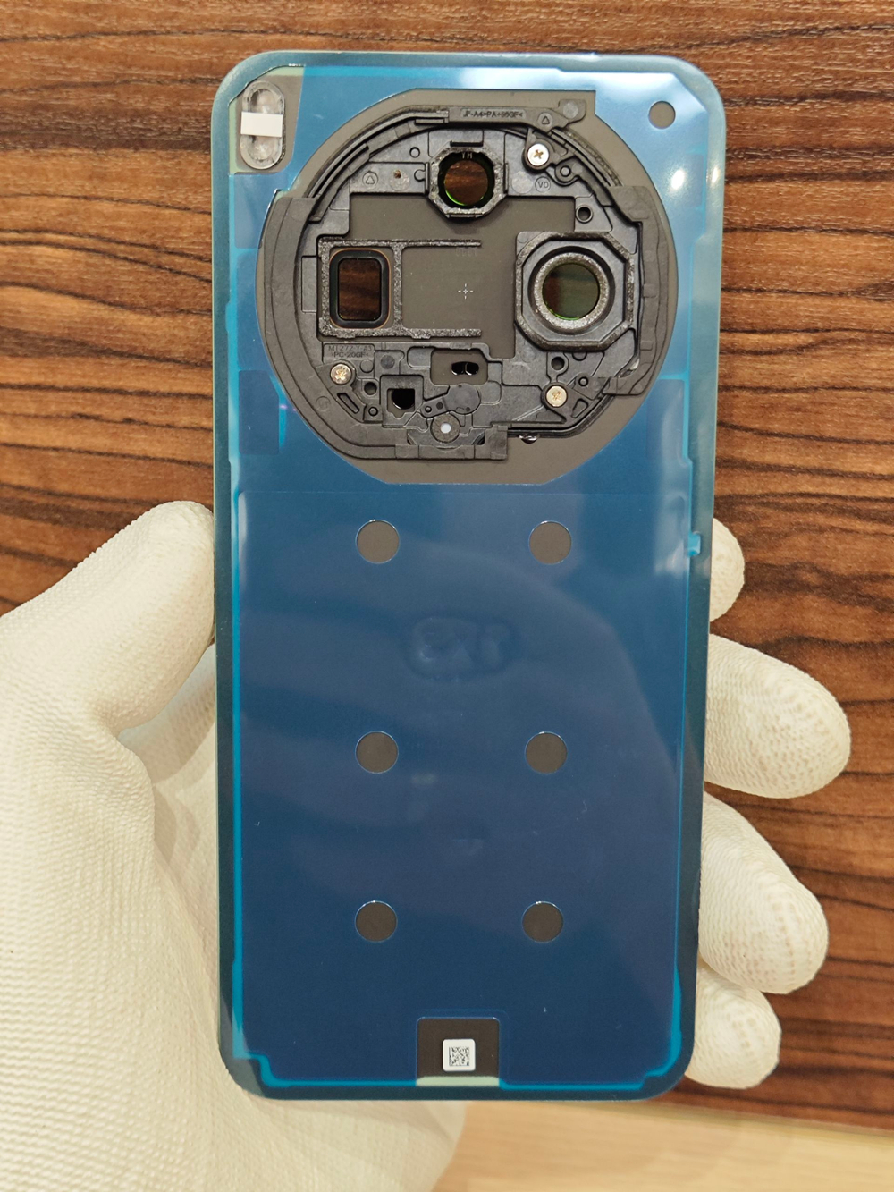 Задняя крышка OРИГИНAЛ для VIVO X200 PRO mini (V2419A) - задняя стеклянная панель. Цвет: Белый / White