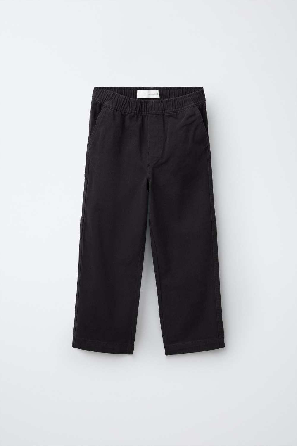 ZARA БРЮКИ КАРГО ОДНОТОННЫЕ, МОРСКОЙ СИНИЙ
