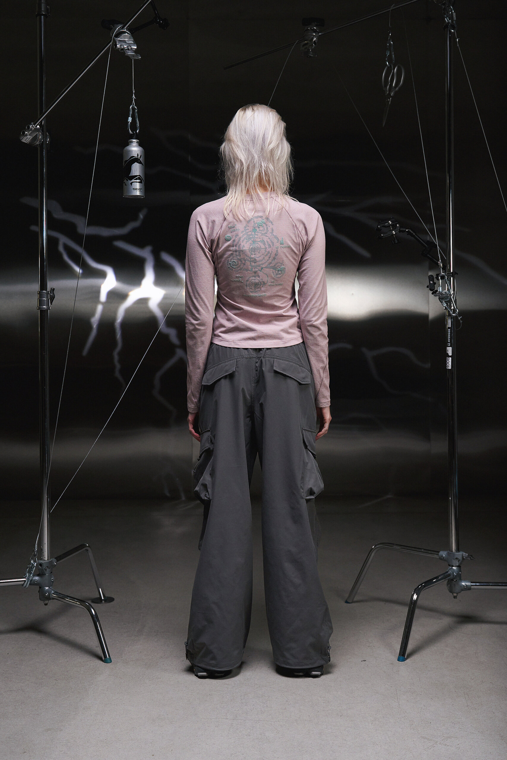 Брюки Nothomme Outdoor 3M Scotchgard Cargo Paratrooper Pants "Mountain Rock Grey" Women's