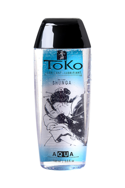 Лубрикант ультра-шелковистый Shunga Toko Aqua на водной основе, 165 мл