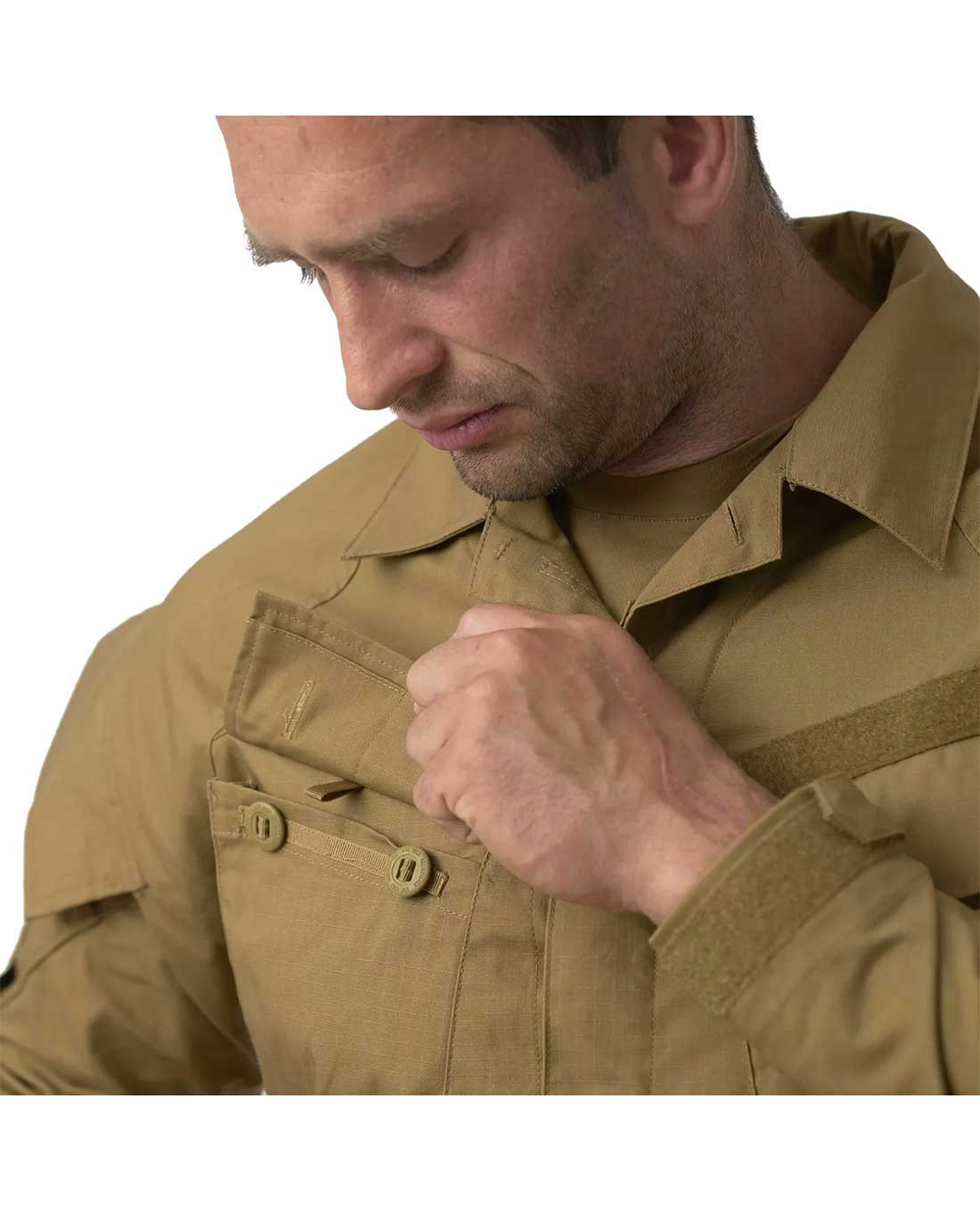 Китель Helikon-Tex Raid Shirt PolyCotton Stretch Ripstop Black